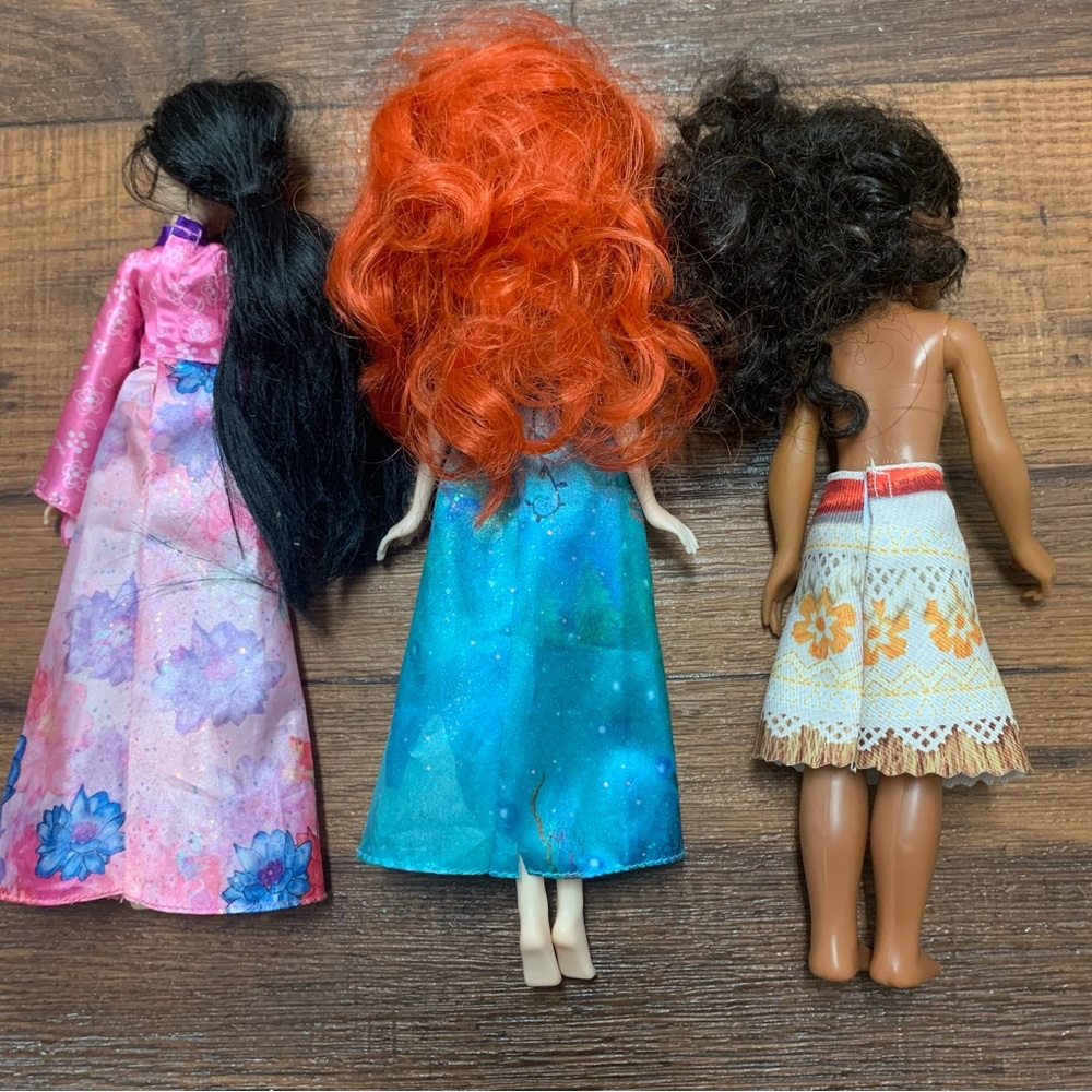 Disney Princess Doll Lot Of 3 - Picture 2 of 4